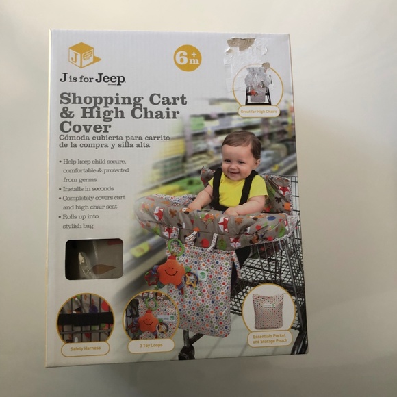 Jeep Accents Jeep 2in Shopping Cart Cover High Chair Cover Poshmark